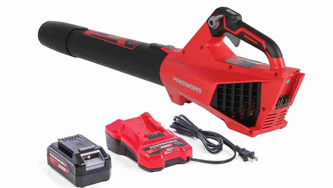 POWERWORKS XB 40V Cordless Axial Leaf Blower