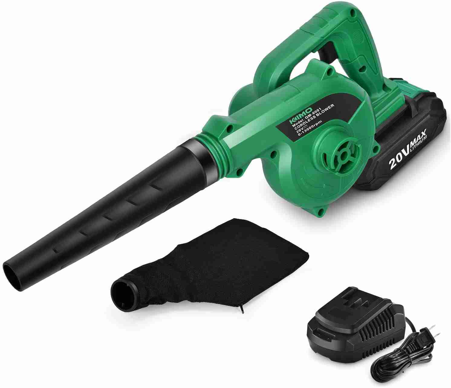 KIMO 6001 Cordless Leaf Blower 20V Review