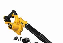 dewalt 20v max blower for jobsite compact tool only dce100b