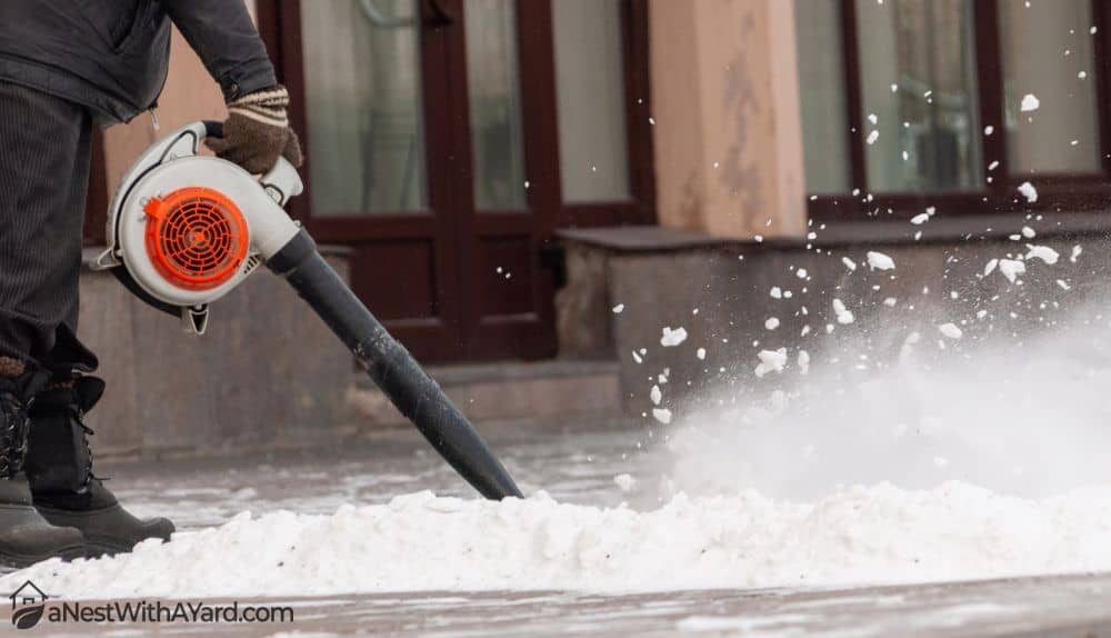 Can I Use A Leaf Blower To Clear Light Snow?