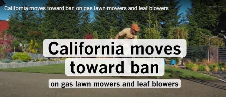 Why Is California Banning Leaf Blowers?