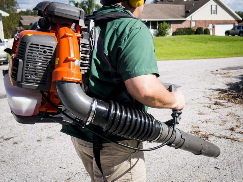 Are Gas Leaf Blowers More Suitable For Larger Properties?