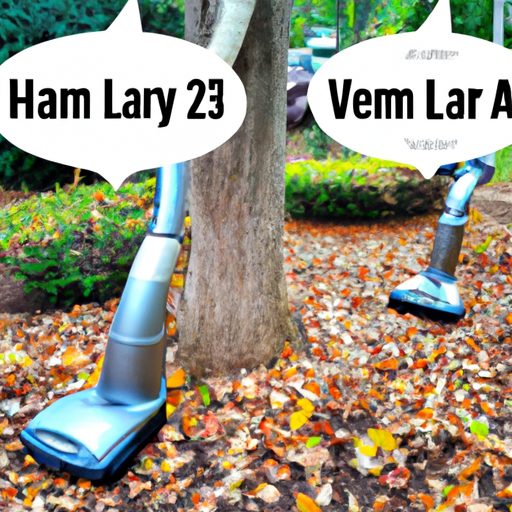 are leaf vacuums noisy