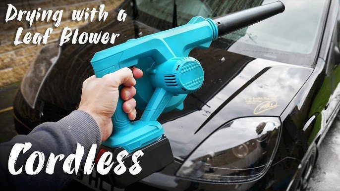 Can I Use A Leaf Blower To Dry My Car After Washing It?