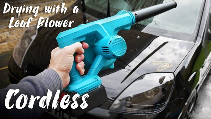 can i use a leaf blower to dry my car after washing it 5