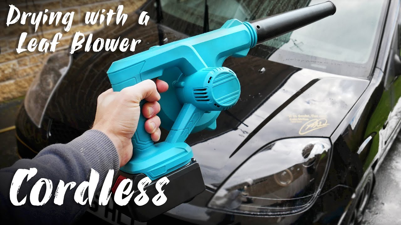 can i use a leaf blower to dry my car after washing it 5