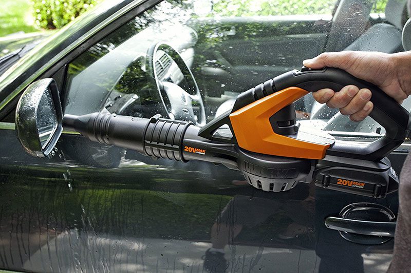 Can I Use A Leaf Blower To Dry My Car After Washing It?