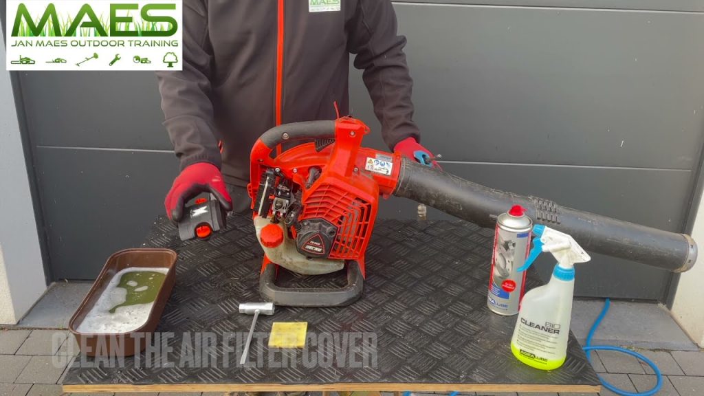 How Do You Clean A Leaf Blower Air Filter?