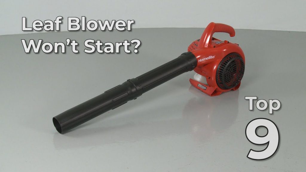 How Do You Fix Leaf Blower If It Keeps Stopping?