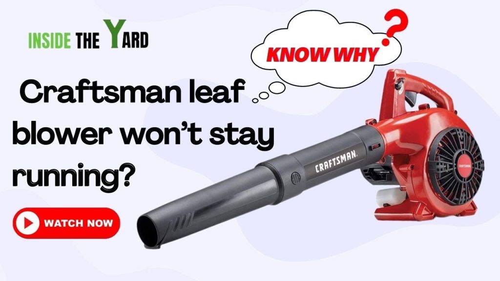 How Do You Fix Leaf Blower If It Keeps Stopping?