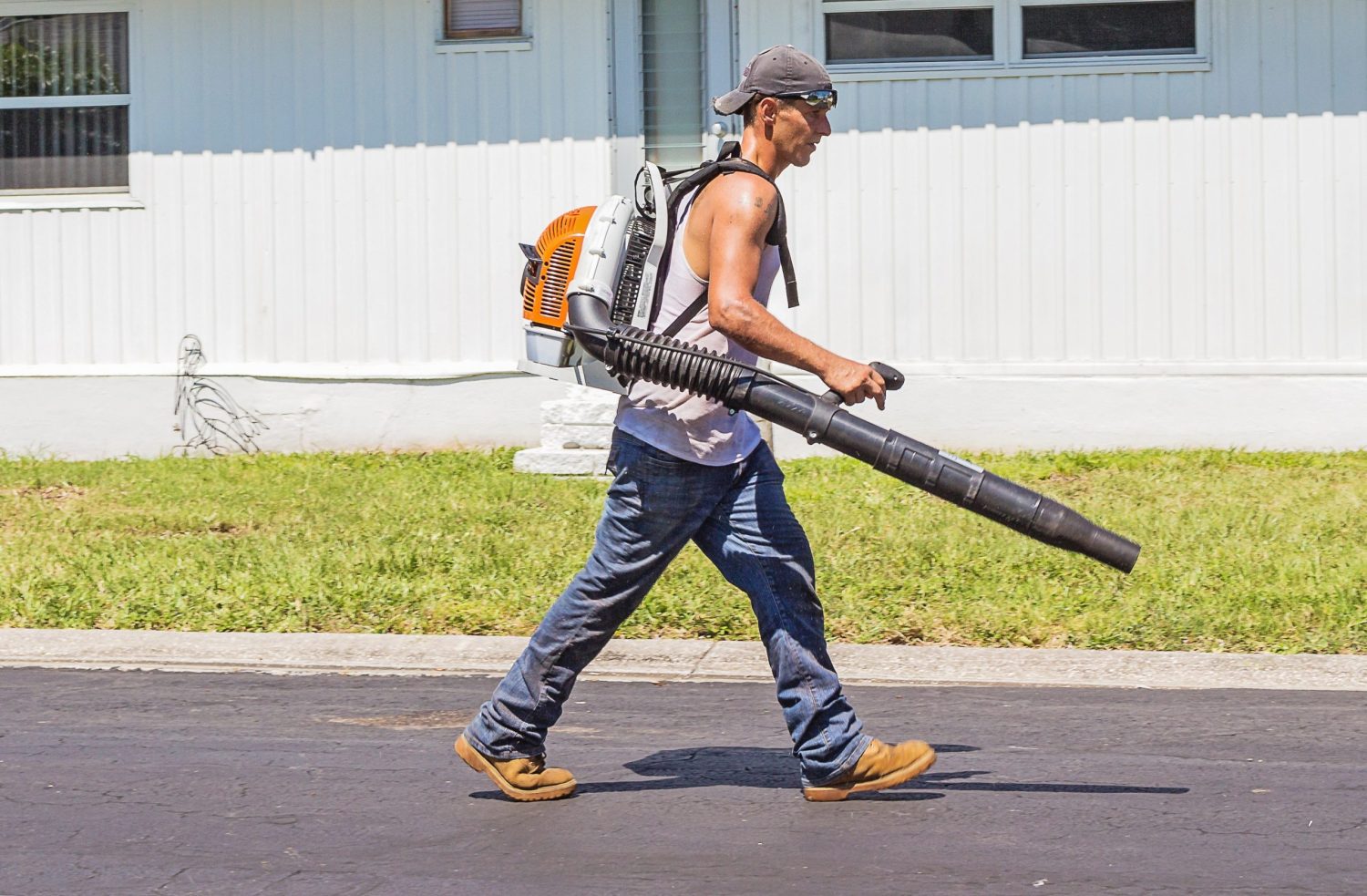 what maintenance is required for a gas leaf blowers engine 5