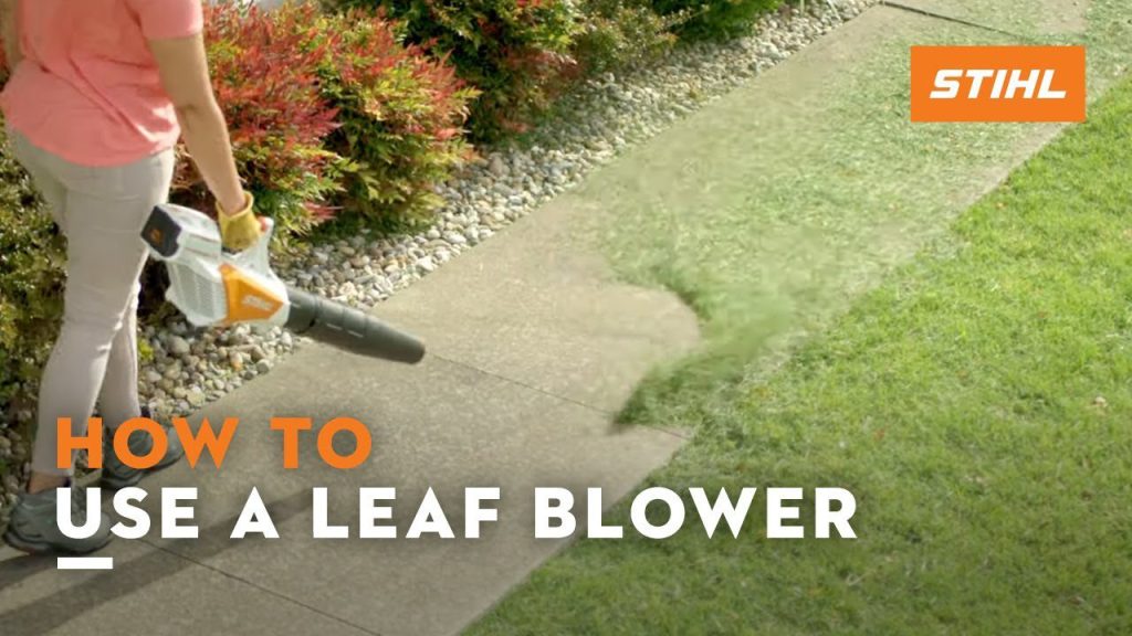 What Should You Not Do With A Leaf Blower?