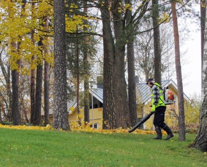 why do landscapers use leaf blowers 5 scaled