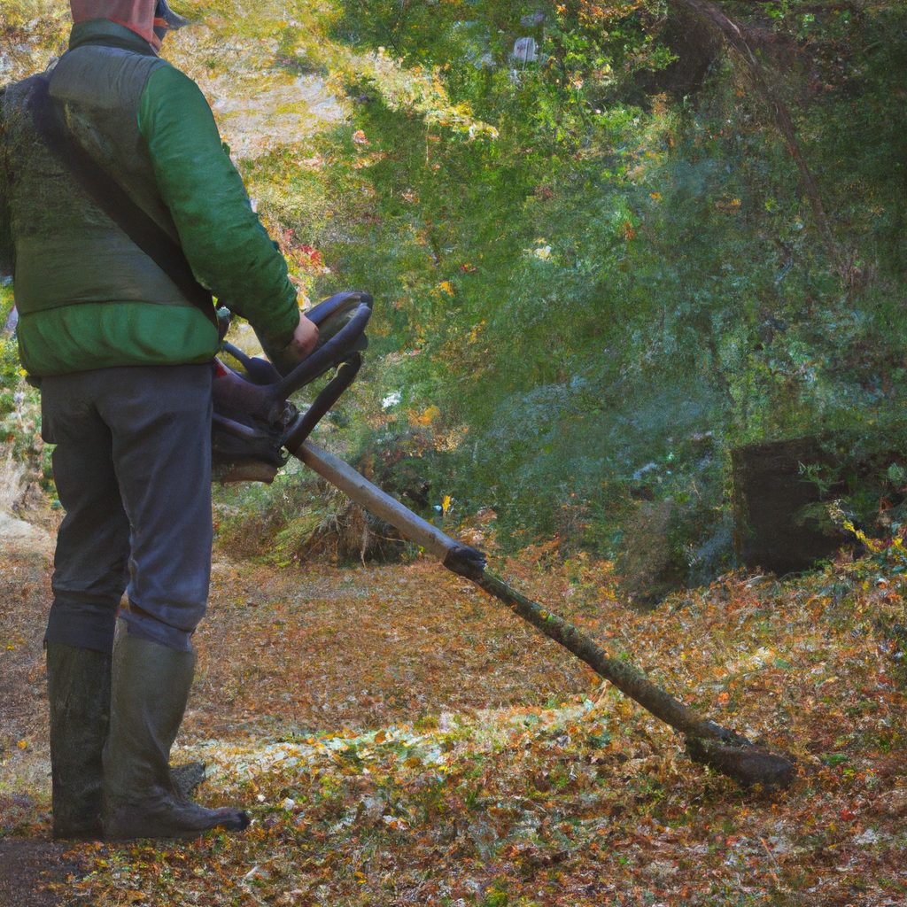 Can I Use A Leaf Blower To Clear Leaves From Rock Pathways?