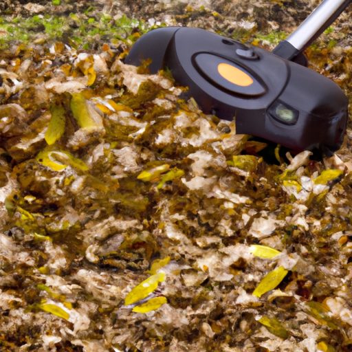 can i use a leaf blower to create leaf piles for easy disposal