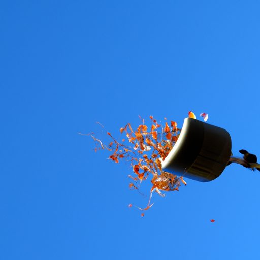 how do you clean gutter debris with a leaf blower