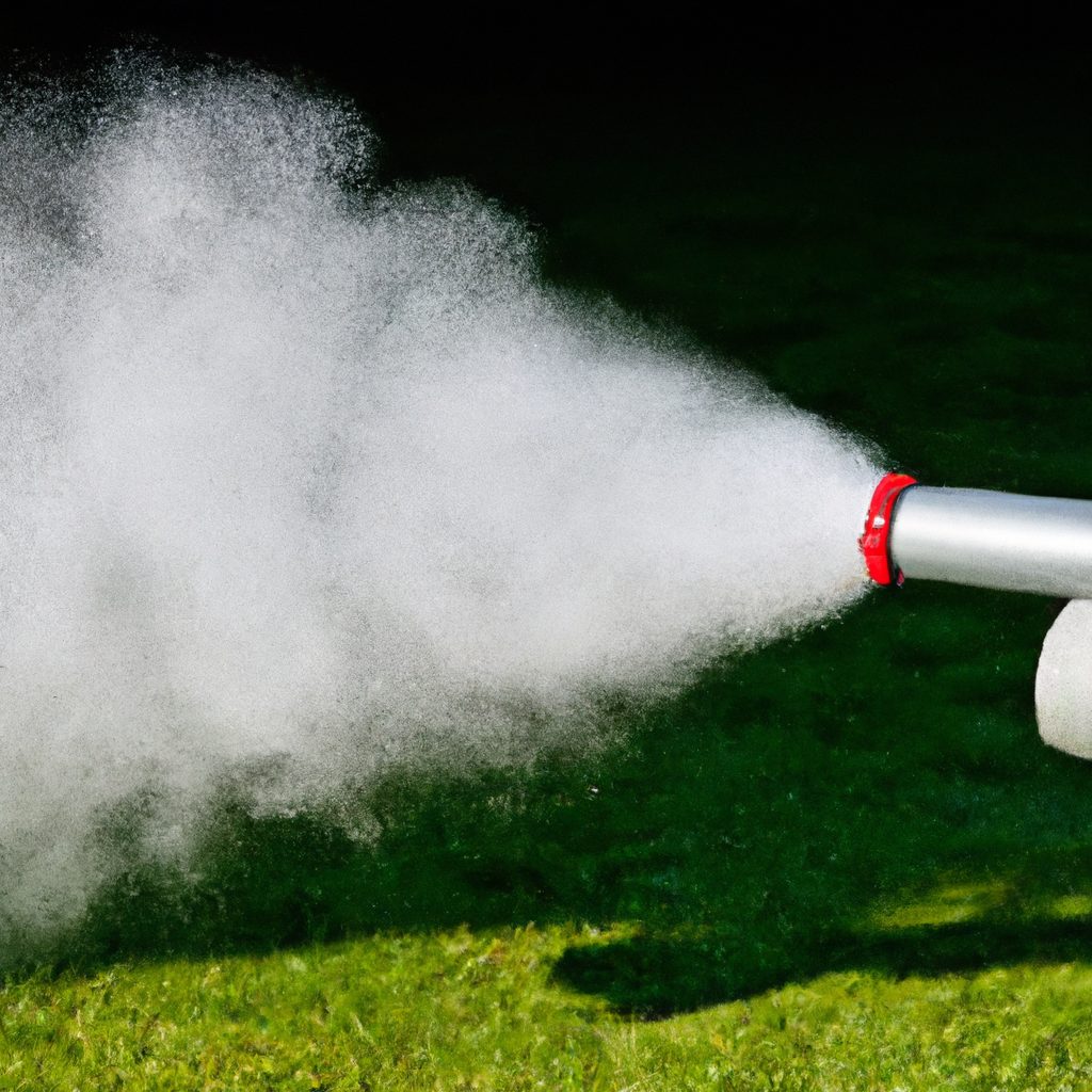 what causes white smoke from a leaf blower exhaust 2