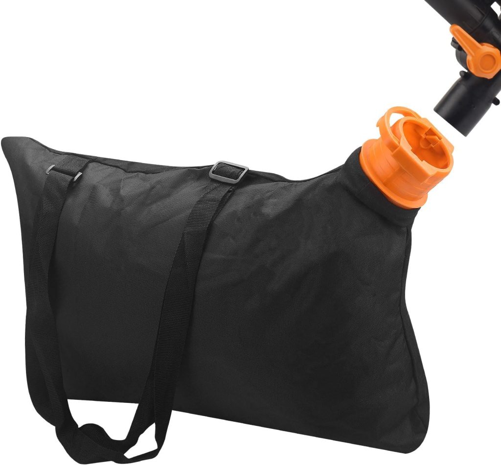 50026858 Trivac Leaf Collection Bag WGBAG500 Compatible with Worx WG502 WG508 WG505 WG509 WG500 WG501 Leaf Blower. Replacement Leaf Blower Vacuum Vac Shoulder Bag