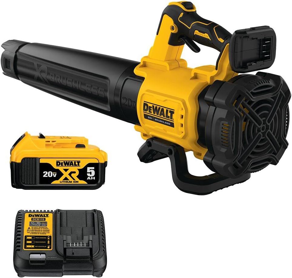 DEWALT 20V MAX* XR Leaf Blower, 125-MPH, 450-CFM (DCBL722P1)