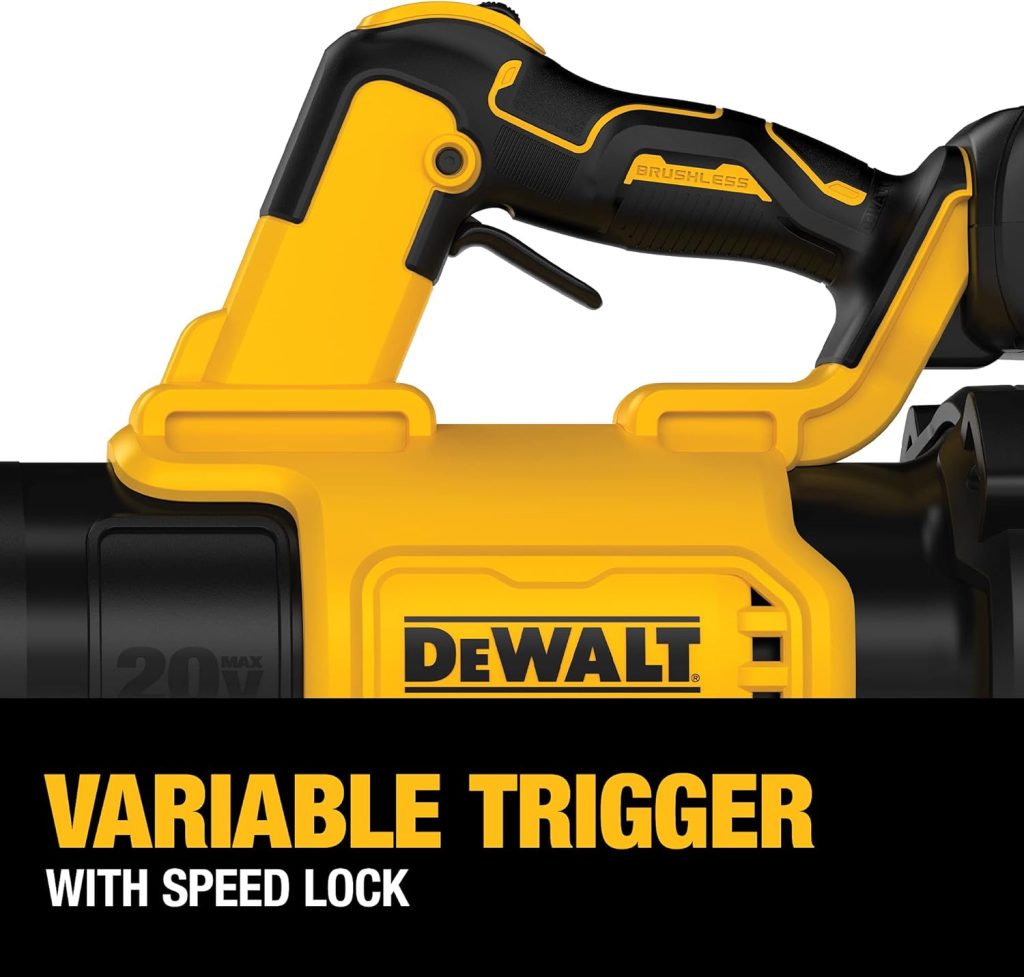 DEWALT 20V MAX* XR Leaf Blower, 125-MPH, 450-CFM (DCBL722P1)