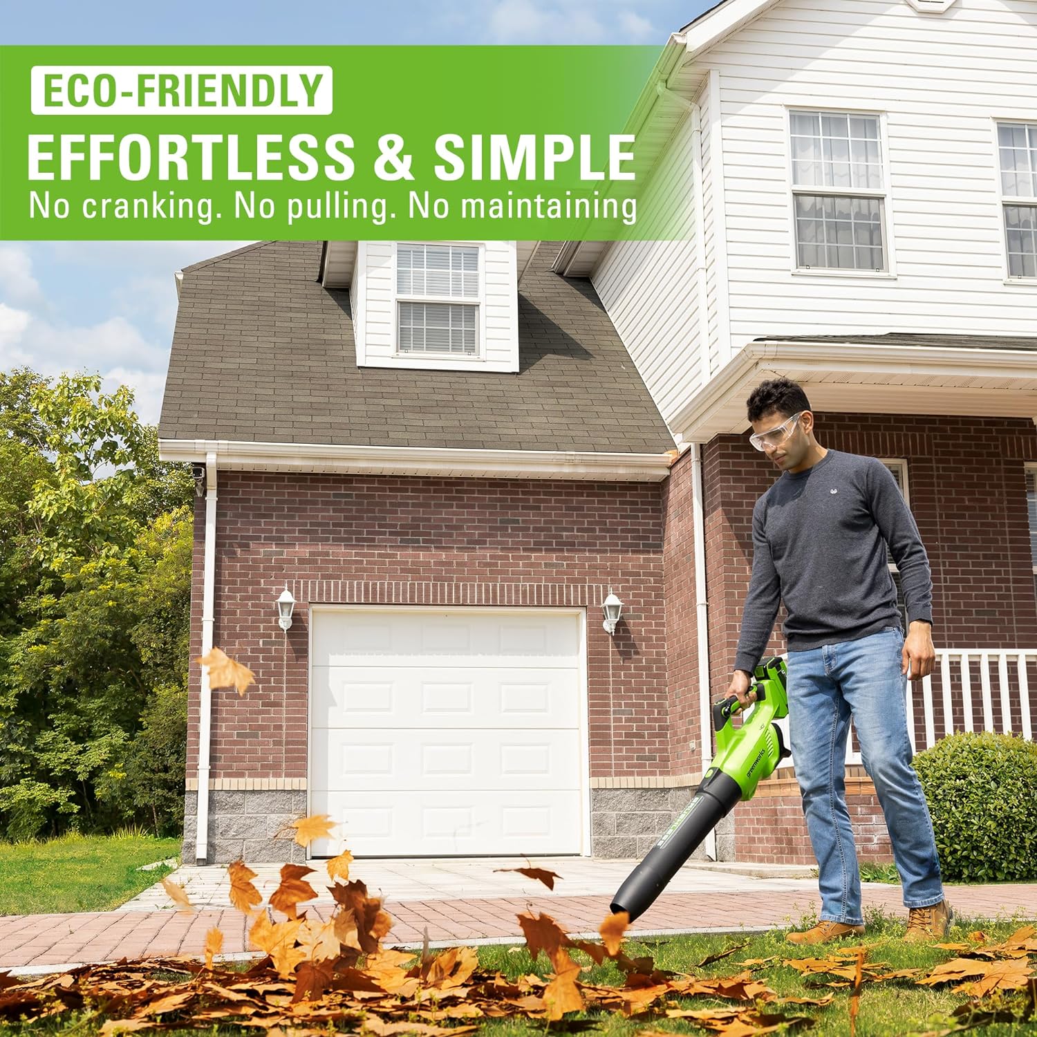 greenworks 40v cordless leaf blower review