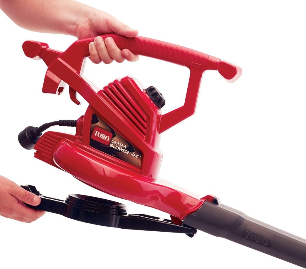 Toro 51585 Power Sweep Electric Leaf Blower, 7 Amp 2-Speed , Black , 160 mph Blower