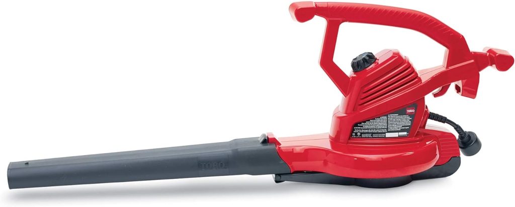 Toro 51619 Ultra Electric Blower Vac, 250 mph, Red