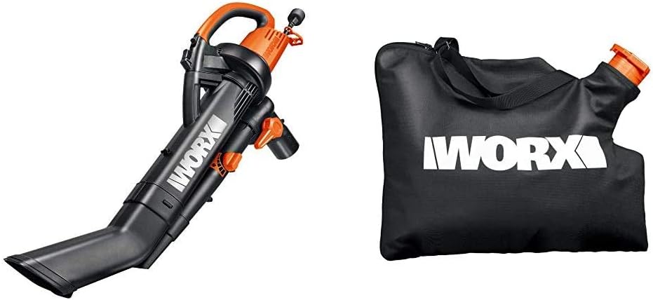 WORX WG505 TRIVAC 12 Amp 3-In-1 Electric Blower/Mulcher/Vacuum