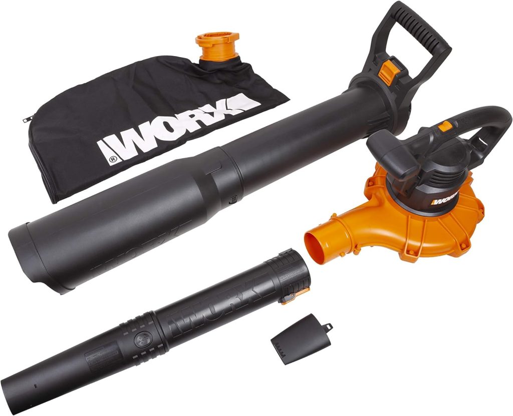 WORX WG518 12 Amp 2-Speed Electric Leaf Blower/Mulcher/Vacuum