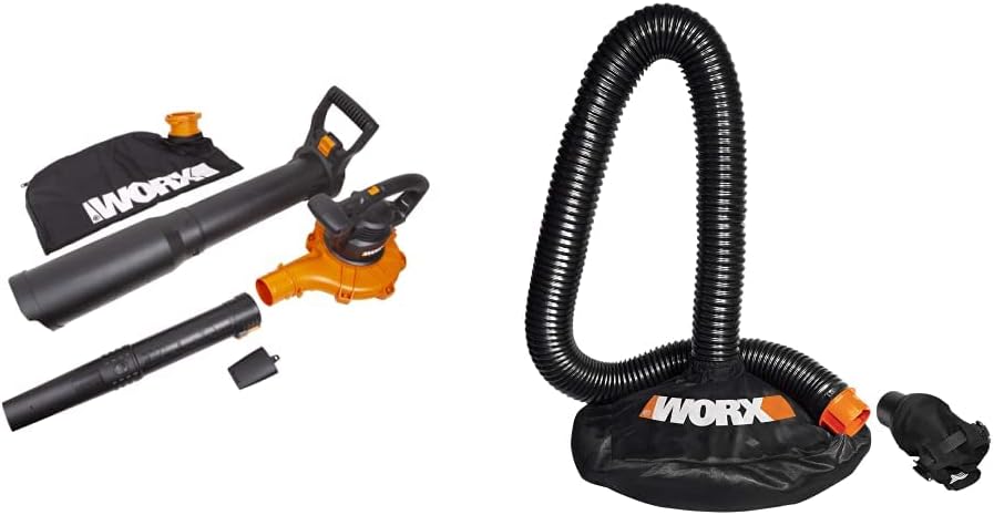 WORX WG518 12 Amp 2-Speed Electric Leaf Blower/Mulcher/Vacuum