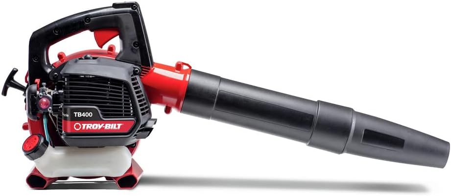 Troy-Bilt Gas Leaf Blower, 25cc, Variable Speed (TB400), Red