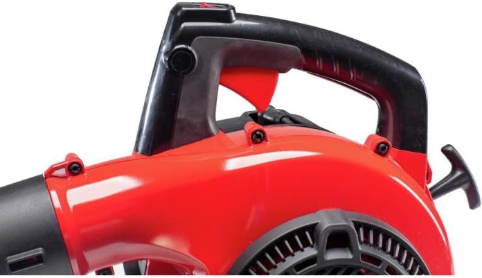 troy bilt gas leaf blower 25cc variable speed tb400 red 3