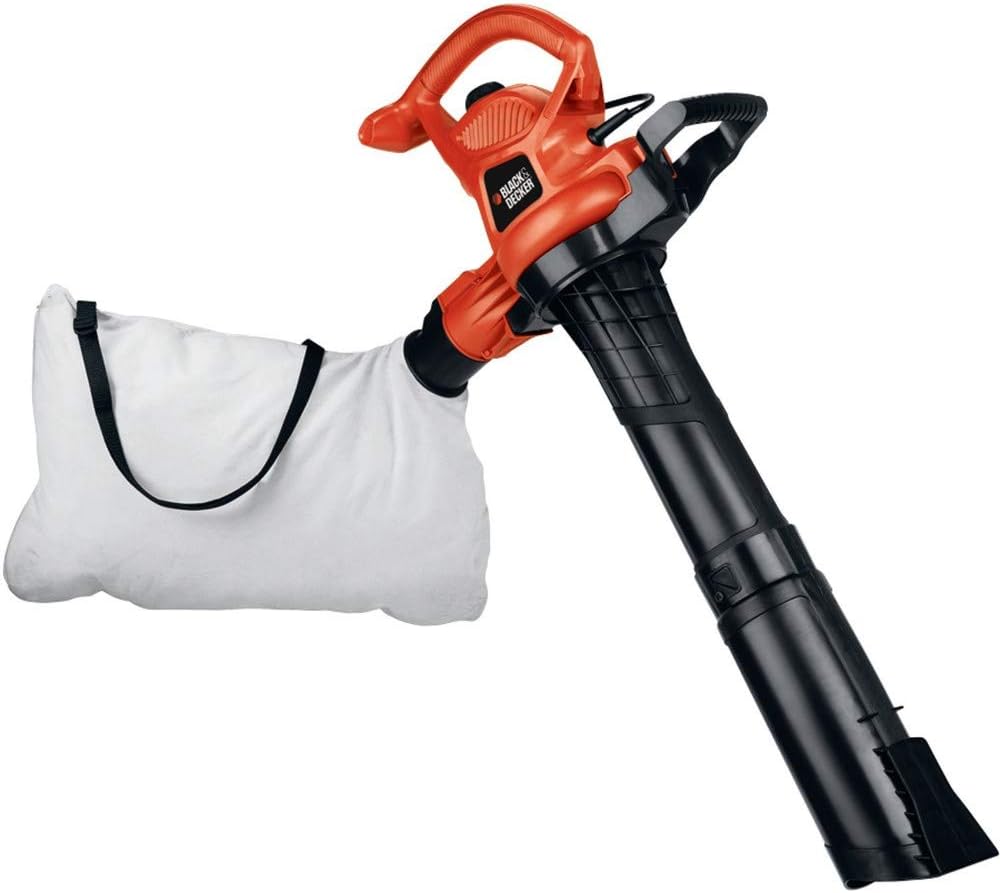 BLACK+DECKER Corded Leaf Blower Leaf Vacuum and Leaf Mulcher 3-in-1, Up to 230 MPH, 12 Amp Handheld Blower and Vacuum Combo (BV3600) BLACK+DECKER Corded Leaf Blower Leaf Vacuum and Leaf Mulcher 3-in-1, Up to 230 MPH, 12 Amp Handheld Blower and Vacuum Combo (BV3600)