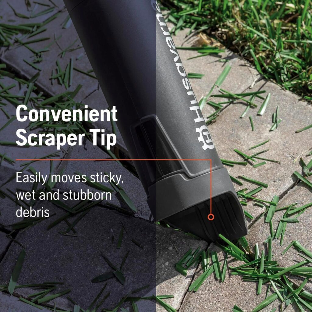 Husqvarna Leaf Blaster 350iB Battery Powered Cordless Leaf Blower, 200-MPH 800-CFM Blower with Brushless Motor and Quiet Operation, 40V Lithium-Ion 7.5 Ah Battery and Charger Included, 970569904 Husqvarna Leaf Blaster 350iB Battery Powered Cordless Leaf Blower, 200-MPH 800-CFM Blower with Brushless Motor and Quiet Operation, 40V Lithium-Ion 7.5 Ah Battery and Charger Included, 970569904