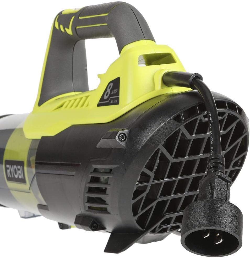 RYOBI 135 MPH 440 CFM 8 Amp Electric Jet Fan Blower RYOBI 135 MPH 440 CFM 8 Amp Electric Jet Fan Blower