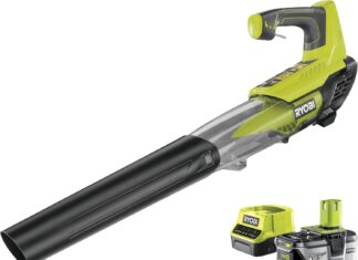 Ryobi-OBL18JB-Blower-Turbine-Jet-Battery-18V-160km/h-7.9m3/min-Kit-4.0Ah review