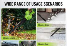 WORKPRO Cordless Leaf Blower review