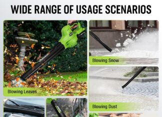 WORKPRO Cordless Leaf Blower review