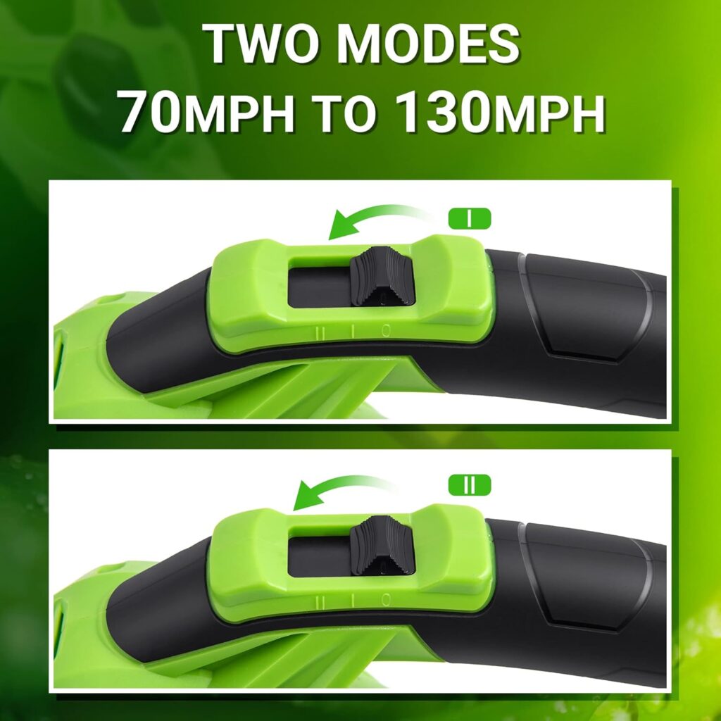 20V Cordless Leaf Blower with Battery and Charger, Electric Leaf Blower Vacuum, Battery Leaf Blower Cordless for Lawn, Variable Speed, Lightweight, Quick Charge, Green, (TDC-CB20) 20V Cordless Leaf Blower with Battery and Charger, Electric Leaf Blower Vacuum, Battery Leaf Blower Cordless for Lawn, Variable Speed, Lightweight, Quick Charge, Green, (TDC-CB20)
