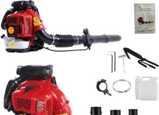 80CC Backpack Leaf Blower review