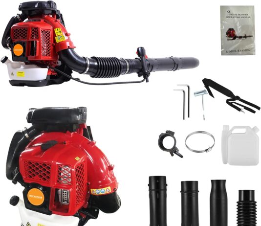 80CC Backpack Leaf Blower review