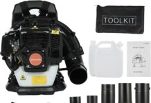 Leaf Blower 52cc 2-Stroke 1.7HP 550CFM Backpack review