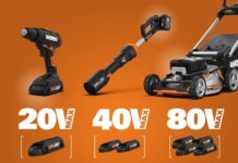 WORX Cordless Leaf Blower 20V WG547.2 review