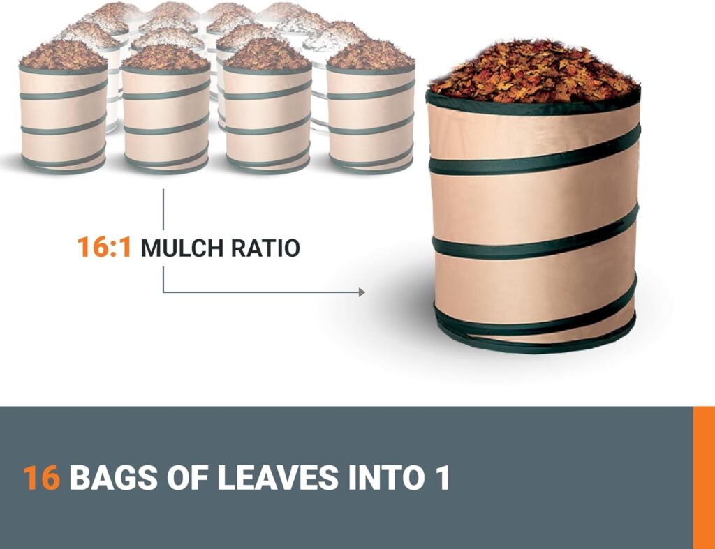 WORX Trivac 3-in-1 Electric Leaf Blower for Lawn Care, Leaf Mulcher/Leaf Vacuum with Bag, 350 CFM 210 MPH, Leaf Shredder with Metal Impeller, Reusable Bag Included, Corded, WG505.2 WORX Trivac 3-in-1 Electric Leaf Blower for Lawn Care, Leaf Mulcher/Leaf Vacuum with Bag, 350 CFM 210 MPH, Leaf Shredder with Metal Impeller, Reusable Bag Included, Corded, WG505.2