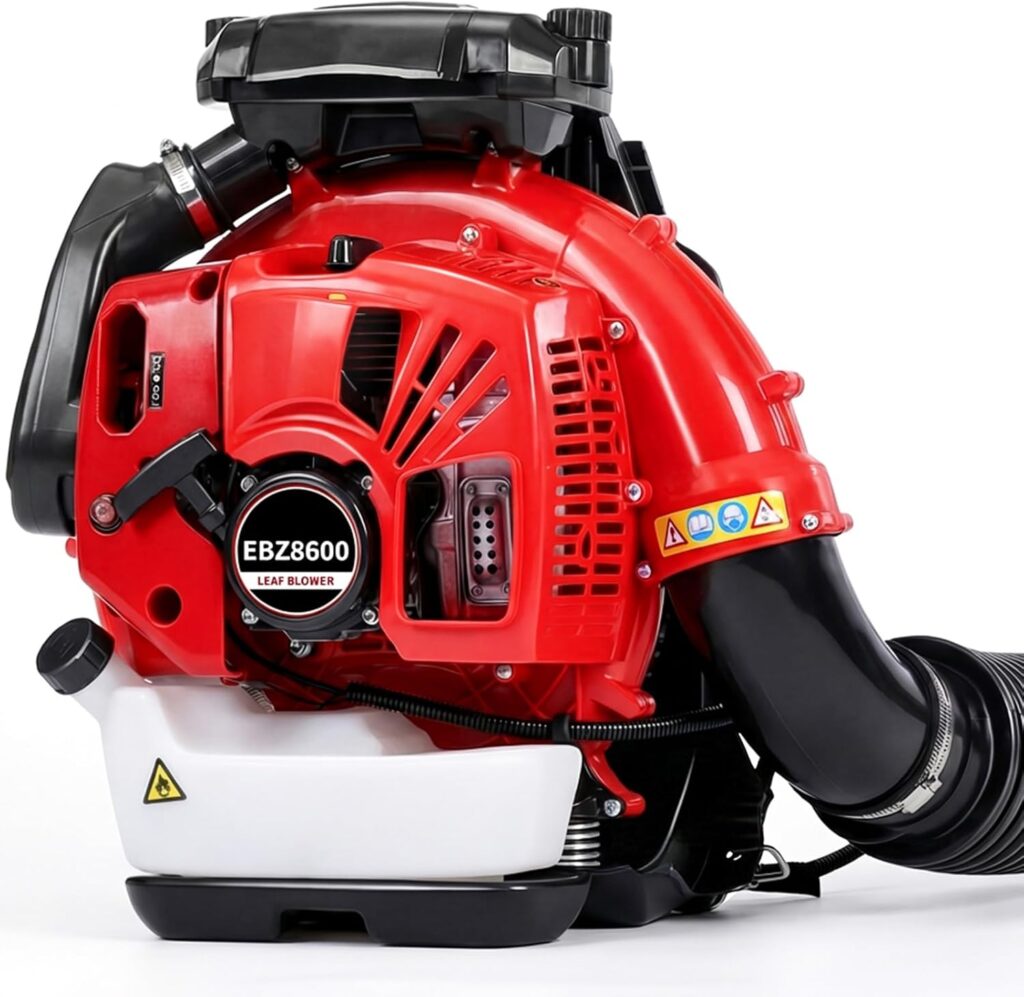 WTHW 80cc Gas Backpack Leaf Blower Heavy-Duty, High-Velocity 92.2 M/S, Engine Blower Power Tool for Professional Yard Cleanup and Heavy Leaves. (WH0608) WTHW 80cc Gas Backpack Leaf Blower Heavy-Duty, High-Velocity 92.2 M/S, Engine Blower Power Tool for Professional Yard Cleanup and Heavy Leaves. (WH0608)