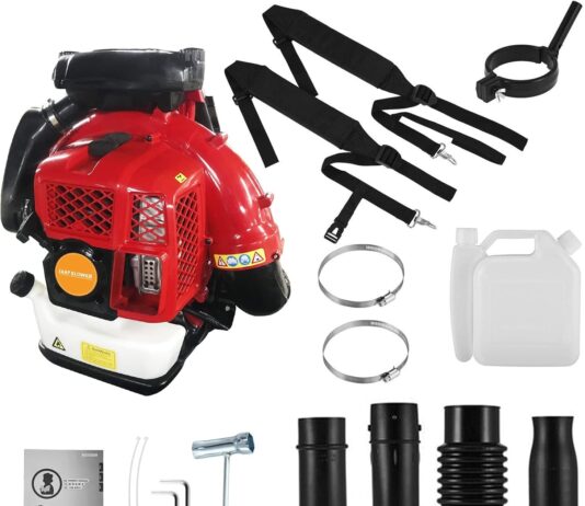 YOXIER 80CC Backpack Leaf Blower review